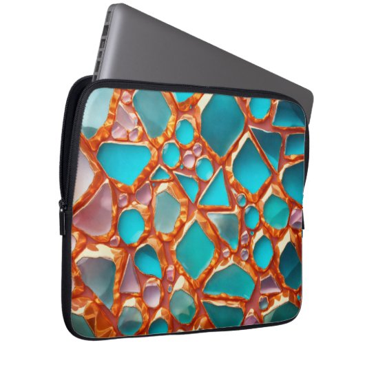 glänzender Diamantenweg Laptopschutzhülle (Vorne Rechts)