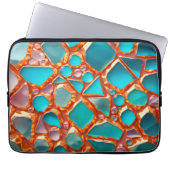 glänzender Diamantenweg Laptopschutzhülle (Vorderseite)