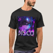 Glänzender Discoball T-Shirt (Vorderseite)
