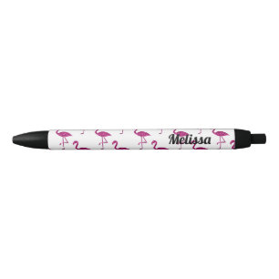 Glänzender Flamingo Rosa Glitter funkelt Personali Kugelschreiber