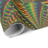 Glänzender ganz eigenhändig geschrieber heller geschenkpapier (Rolleneckpunkt)