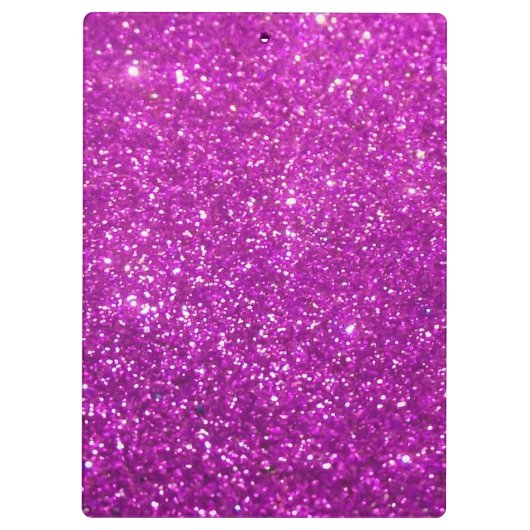 Glänzender Glamour-Schein-Glitzer Klemmbrett (Rückseite)