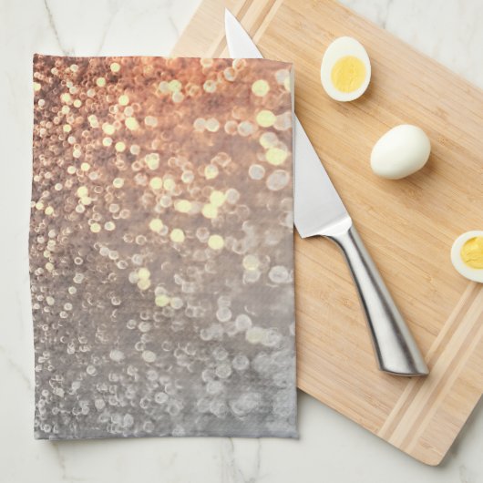 Glänzender Glitter des Ombre Handtuch (Viertel Falte)