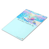 Glänzender Hummer  Notizblock (angewinkelt)