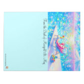 Glänzender Hummer  Notizblock (Vorderseite)