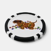 Glänzender Hund Pokerchips (Einzeln)