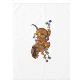Glänzender Hund Tischdecke (Vorderseite)