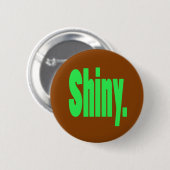 Glänzender Knopf Button (Vorne & Hinten)