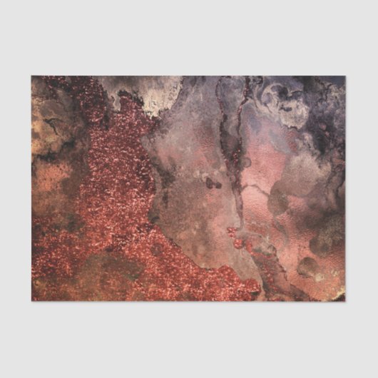 Glänzender kupferner seidenpapier (Vorderseite)