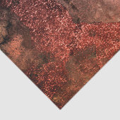 Glänzender kupferner seidenpapier (Ausschnitt)