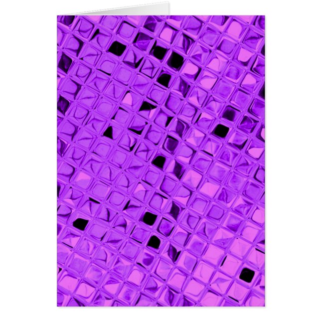 Glänzender metallischer Amethyst lila (Vorne)
