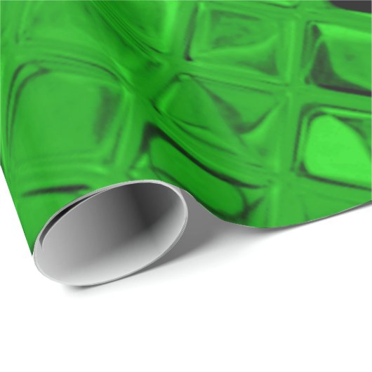 Glänzender metallischer geschenkpapier (Rolleneckpunkt)