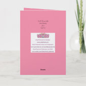 Glänzender rosa Flamingo Strand Weihnachten (Rückseite)