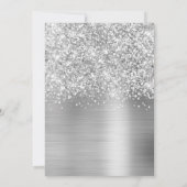 Glänzender Silber-Leopard 40 und Fabelhaft Einladung (Rückseite)