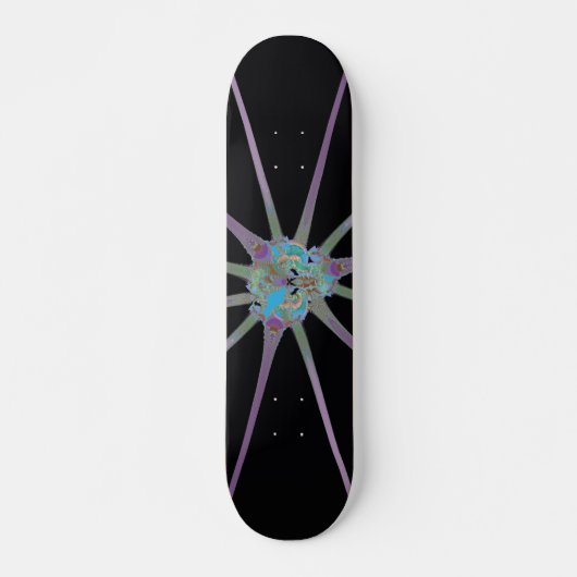 Glänzender Stern Skateboard (Vorne)