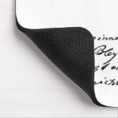 Glänzender Stern über Quadrat und Kompass und Mousepad (Ecke)