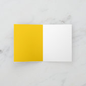 Glänzender Zwiebel-Locken-Stamm Karte (Innenseite)