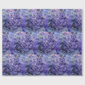 Glänzendes Blau Geschenkpapier (Flach)