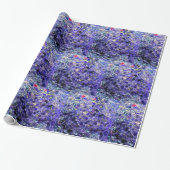 Glänzendes Blau Geschenkpapier (Ungerollt)