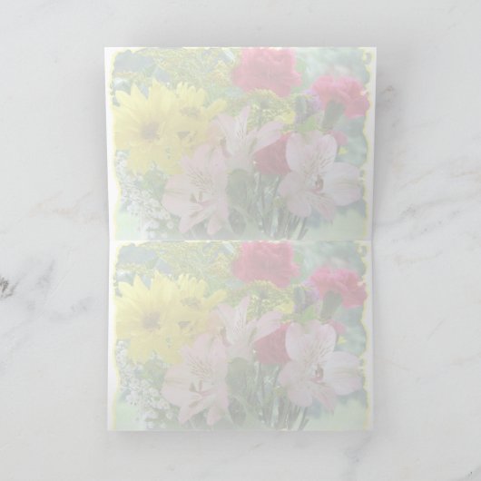 Glänzendes Bündel Karte (Innenseite)