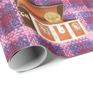Glänzendes Geschenkpapier