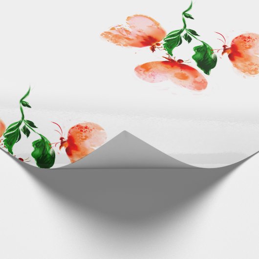 Glänzendes Geschenkpapier (Ecke)