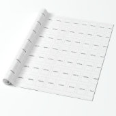 Glänzendes Geschenkpapier (Ungerollt)