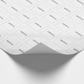 Glänzendes Geschenkpapier (Ecke)