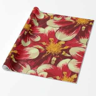 Glänzendes Geschenkpapier, Floral Geschenkpapier