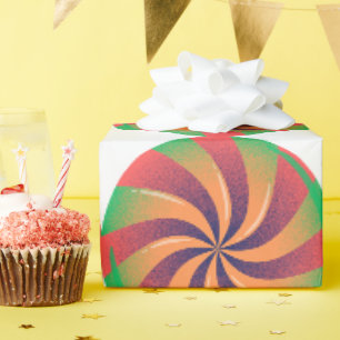 Glänzendes Geschenkpapier Geschenk Farbe Pirata On