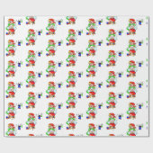 Glänzendes Geschenkpapier Reinigungsdamen-Dienste (Flach)