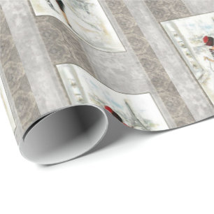 Glänzendes Geschenkpapier viktorianisch
