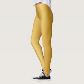 Glänzendes Goldenes Leggings (Links)