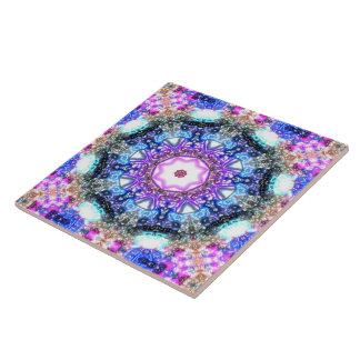 glänzendes, leuchtendes, florales, geometrisches,  fliese