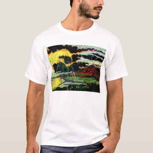 Glänzendes Licht T-Shirt (Vorderseite)
