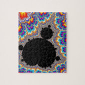 Glänzendes MehrfarbenMandelbrot Set-Fraktal Puzzle (Vertikal)