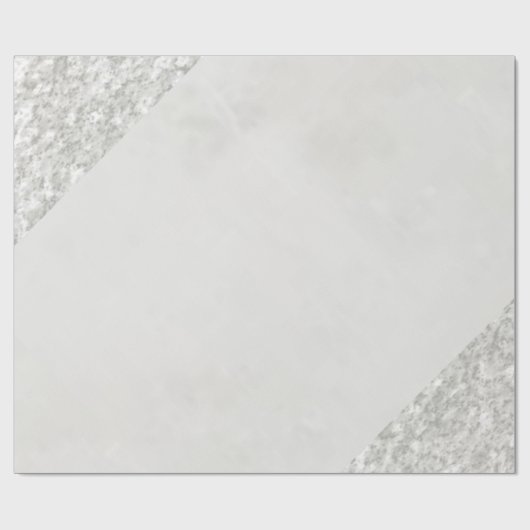 glänzendes Papier, graues Silber Geschenkpapier (Flach)