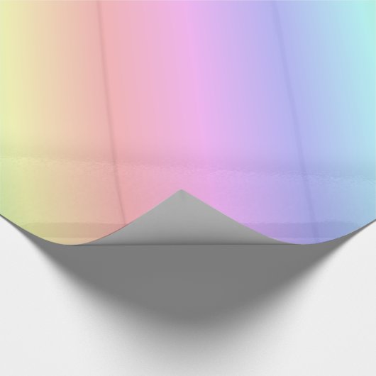 glänzendes Papier, pastellfarben Geschenkpapier (Ecke)