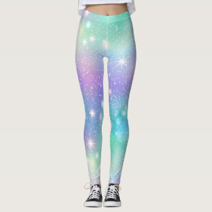 Glänzendes Pastell  Leggings