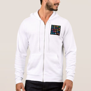 Glänzendes Pfeile-Set Lebendige Richtungspfeile Hoodie