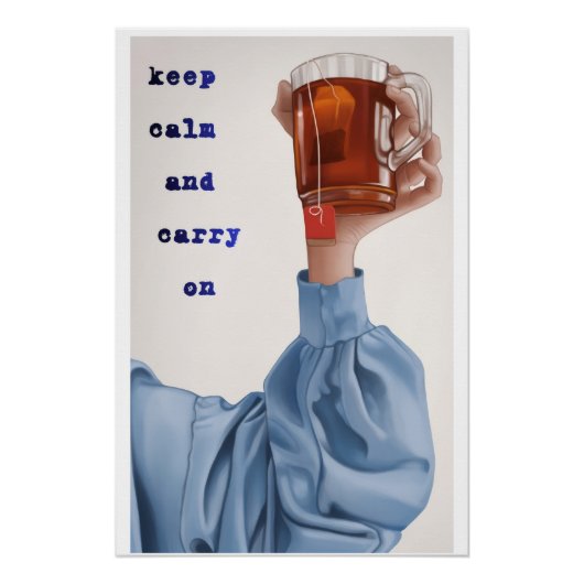 Glänzendes Plakat Poster (Vorderseite)