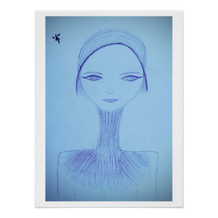 Glänzendes Plakat Poster