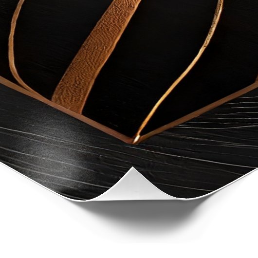 Glänzendes Poster (Ecke)