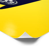 Glänzendes Poster (Ecke)