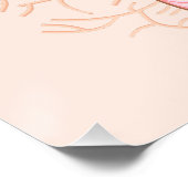 Glänzendes Poster (Ecke)