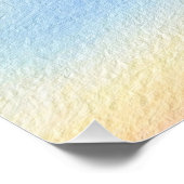 Glänzendes Poster (Ecke)