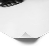 Glänzendes Poster (Ecke)