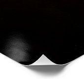 Glänzendes Poster (Ecke)