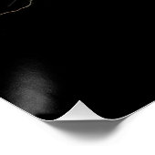 Glänzendes Poster (Ecke)
