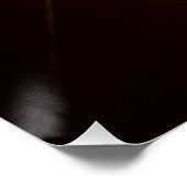 glänzendes Poster (Ecke)